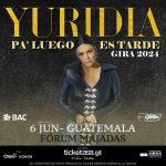 Concierto de Yuridia en Guatemala, 06 junio 2024